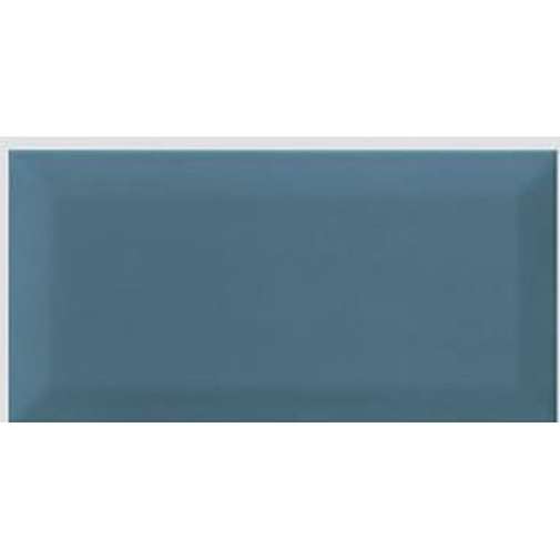 10x20 glänzende, diamantgeschliffene Fliese Bissel Blau-Grau Mainzu