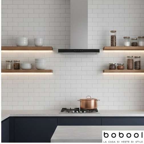 10x30 glossy tile covering Bissel Liso Bianco Mainzu