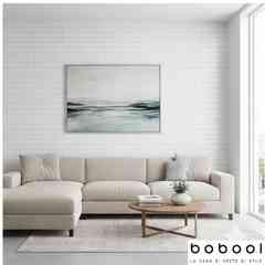 10x30 Glossy wall tile - Bissel Liso Bianco by Mainzu