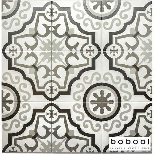 20x20 porcelain stoneware with a Vintage Grey 17 cement effect, 8.5mm thick - Boxer