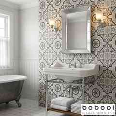 20x20 porcelain stoneware with a Vintage Grey 17 cement effect, 8.5mm thick - Boxer