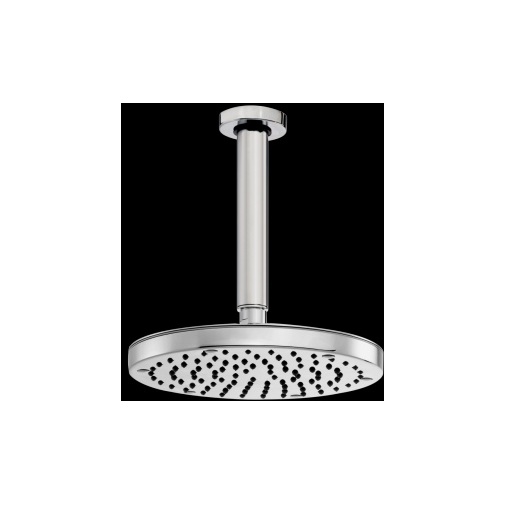 25 cm diameter shower head with 30 cm ceiling arm, chrome - Dream Oki, Bossini