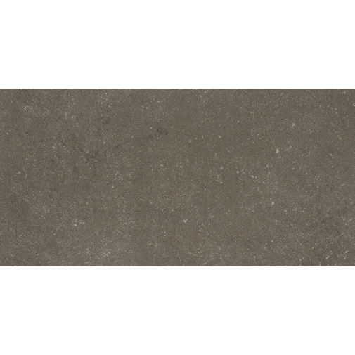 3.5 mm thin porcelain stoneware Cendre dark brown stone effect 50x100 cm - Buxy, Kerlite
