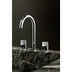 3-hole washbasin mixer with chrome pressure pop-up waste - Venice, Fantini