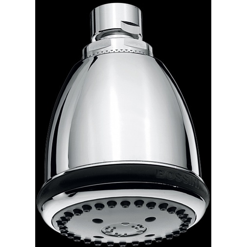 3-jet chrome shower head diameter 7.3 cm - Ovo Karina, Bossini