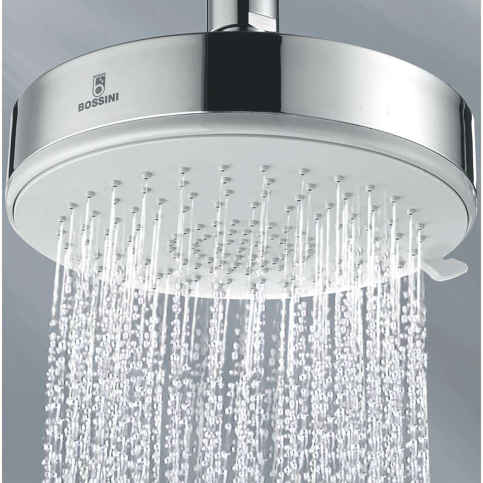 3-jet shower head, anti-limestone, round diameter 14, universal connection - Dinamic, Bossini