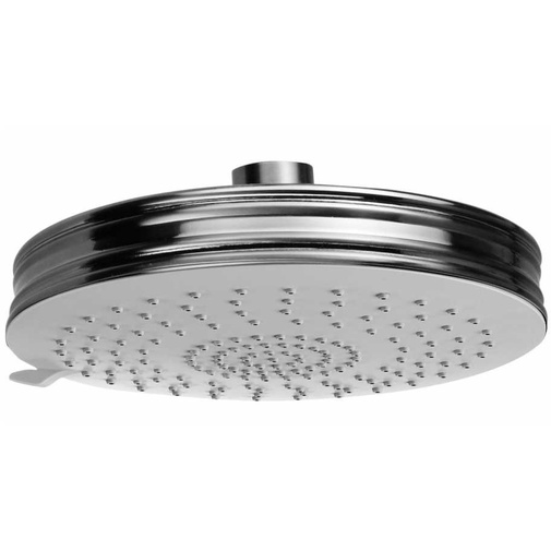3 jets shower head, classic style round 14 cm, chrome, universal connection - Liberty, Bossini