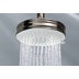 3 jets shower head, classic style round 14 cm, chrome, universal connection - Liberty, Bossini