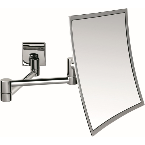 3x magnifying mirror, squared with wall support - Mirrors, Colombo Design