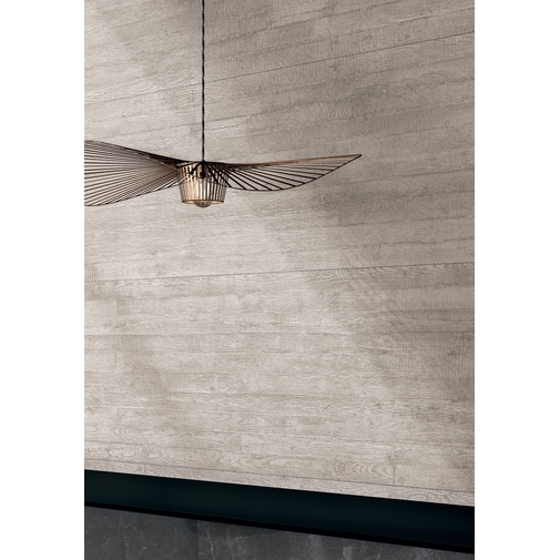 5.5 mm thin formwork concrete effect porcelain stoneware, light gray Color10 Work 100x300 cm - Cement Project, Kerlite