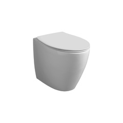 Abattant WC blanc, style moderne - LFT, Simas
