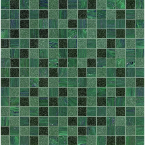 Alloro Glasmosaik mit Montageset - Mischungen 20, Bisazza
