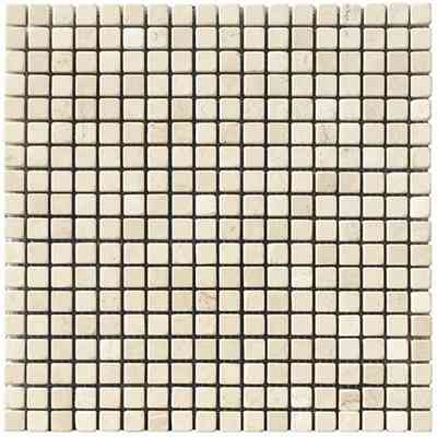 Antiqued Botticino mosaic for floors and walls 30.5x30.5 cm - Modena, Boxer