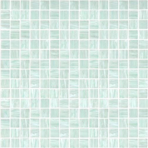 Aquamarin Glasmosaik 20.33 - Emaille, Bisazza
