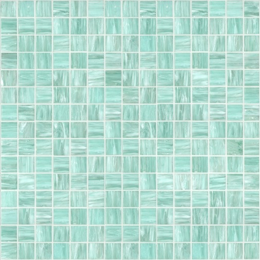 Aquamarin Glasmosaik 20.38 - Emaille, Bisazza