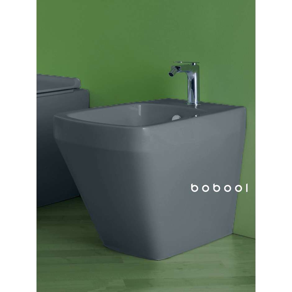 Back-to-Wall-Bidet aus mattem Zement - Baden Baden, Simas