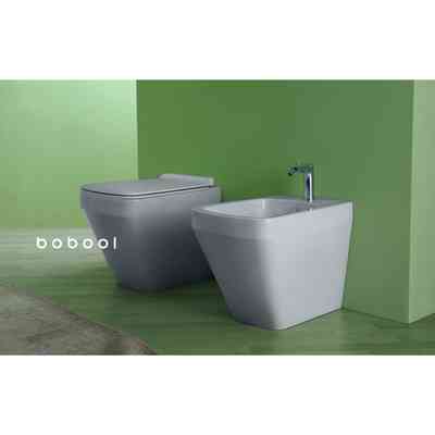 Back to wall bidet modern design matt canvas - Baden Baden, Simas