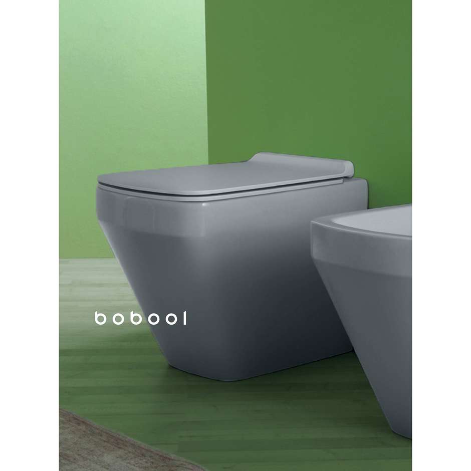 Back to wall randlose Vase, eleganter matter Baden-Baden-Canvas, Simas