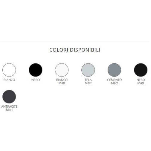 Baden Baden Coprivaso colore Cemento Opaco Frizionato - Simas