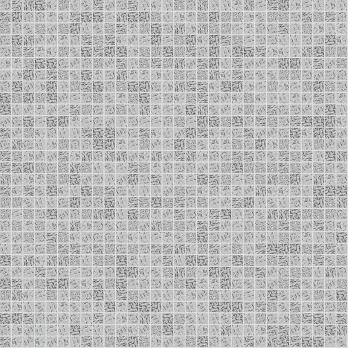 Bande de mosaïque en feuille d'or blanc 1x100 effet relief - Oro Bis 10.6, Bisazza