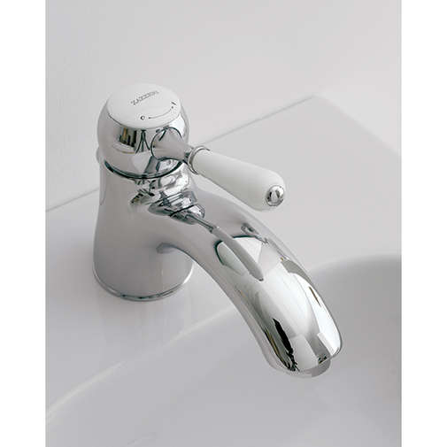 Basin mixer with ceramic lever, chromed - 902 Classic, Zazzeri