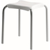Bathroom stool with Abs seat and aluminum structure - Complements, Colombo Design
