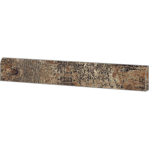 Battiscopa  in gres porcellanato effetto legno, 7,3x60 cm Navy - Colorart, Ceramica Sant'Agostino