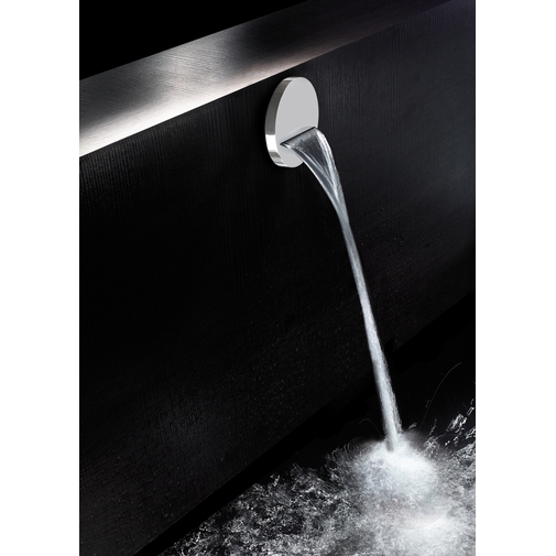 Bec à fente rond pour bain et douche 10 cm - Olè Round, Bossini