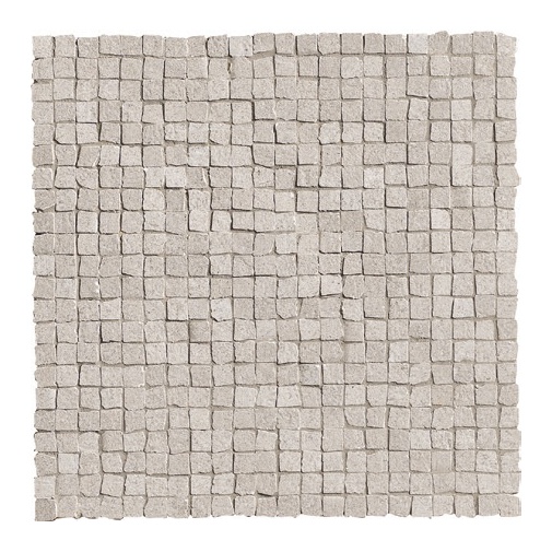 Betoneffekt-Mosaik auf Netz, Grau, 30x30 cm - Concretus, Dom Ceramiche