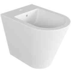 Bidet a terra stile moderno in ceramica bianca - Forma, Azzurra Ceramica