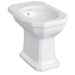 Bidet a terra stile retrò bianco - Romana, Sbordoni