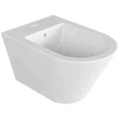 Bidet sospeso stile moderno in ceramica bianca - Forma, Azzurra Ceramiche