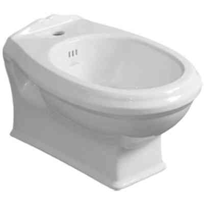 Bidet suspendu classique en céramique blanche - Arcade, Simas
