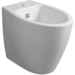 Bidet à encastrer au design moderne en céramique blanche brillante - LFT, Simas