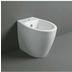 Bidet à encastrer au design moderne en céramique blanche brillante - LFT, Simas