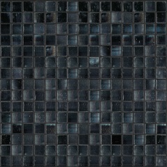 Black mother-of-pearl effect glass mosaic GL13 with installation kit - Gloss, Bisazza