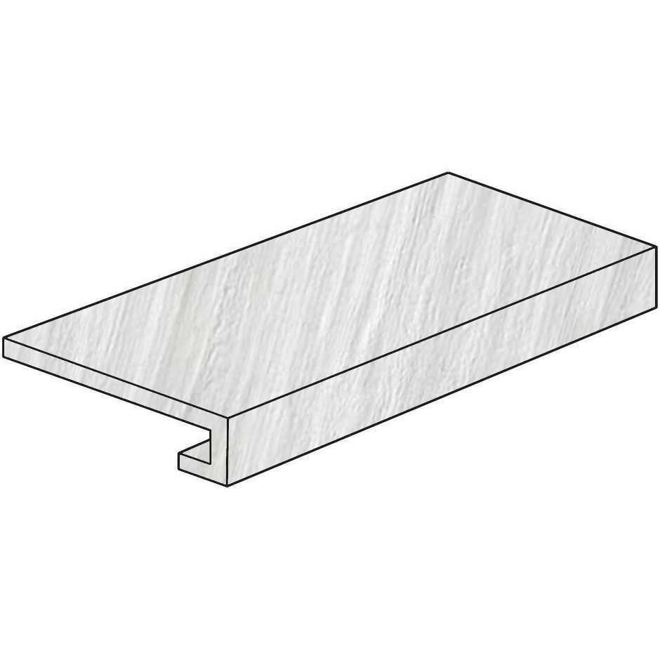Bleached porcelain stoneware wood effect step 33x120cm - Tavolato, Casalgrande Padana