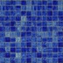 Blue glass mosaic, 2.5x2.5 cm tiles, with installation kit, OP 25.02 - Opera, Bisazza