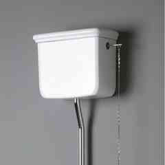 Boîte haute avec couvercle pour vase en céramique blanche - Lante, Simas