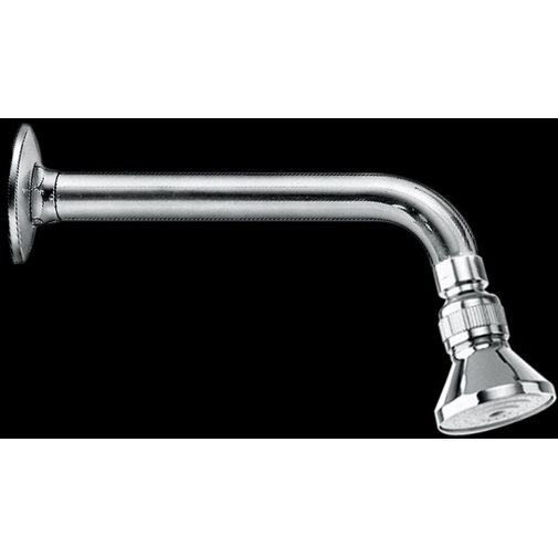 Braccio doccia 20 cm con soffione diametro 5,3 cm cromo - Mercury, Bossini