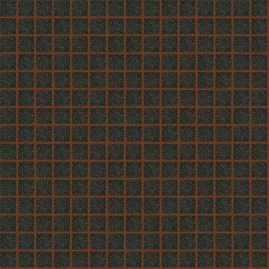 Braunes Glasmosaik 20.16, mit Einbausatz - Vetricolor 20, Bisazza