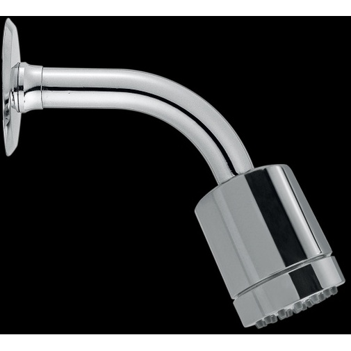 Brausekopf Ø 5,1 cm, wassersparend, Wandarm 20 cm - Frizza, Bossini