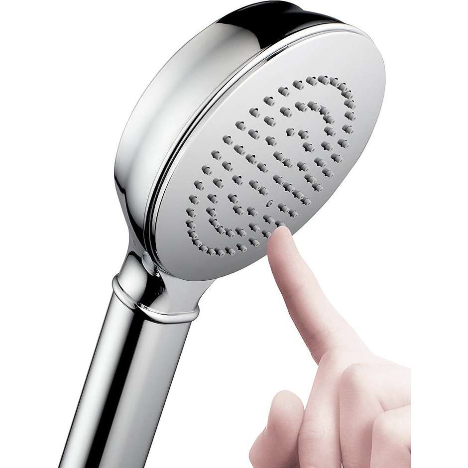 Brausestange im Vintage-Stil 60 cm, Handbrause rund 11 cm - Classic, Bossini