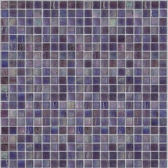 Bright purple glass mosaic tiles 1.5x1.5 cm, with installation kit OP 15.08 GL - Opera, Bisazza