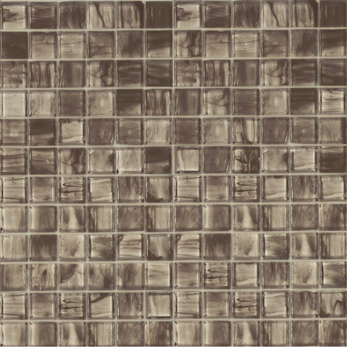 Brown glass mosaic, tesserae 2.5x2.5 cm, OP 25.35 - Opera, Bisazza