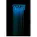 Built-in ceiling shower head, with blue led light, 47x47 cm - Dream led light, Bossini