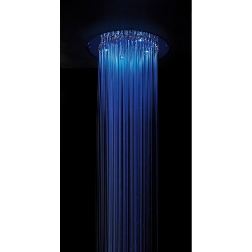 Built-in ceiling shower head with chromotherapy, diam. 37cm - Dream Oki, Bossini