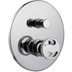 Built-in mixer with diverter 2 outlets Millenovecinquanta 4672 Bugnatese