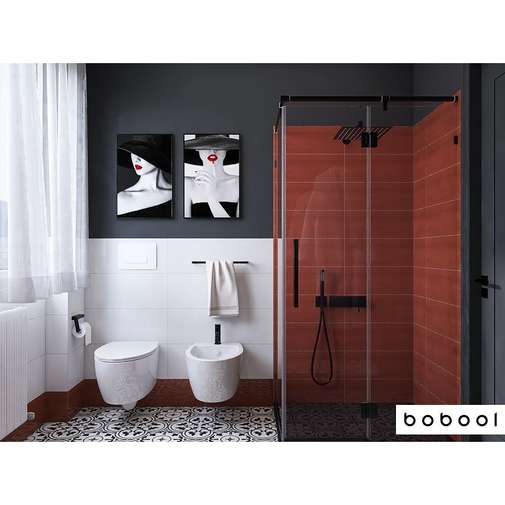 Cambridge Bordeaux 20x50 white-body wall tile – Cotto Petrus