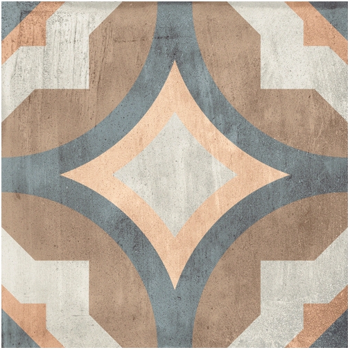 Carreau de ciment en grès cérame 20x20 - Patchwork Colors Mix, Ceramica Sant'Agostino